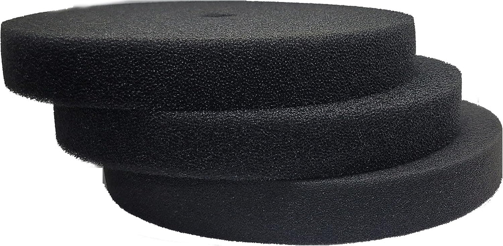 Aquarium Pond 5 Gallon Bucket DIY Bio Sponge Filter Media Pad Rounded 11x11 (20-35-50ppi Set)