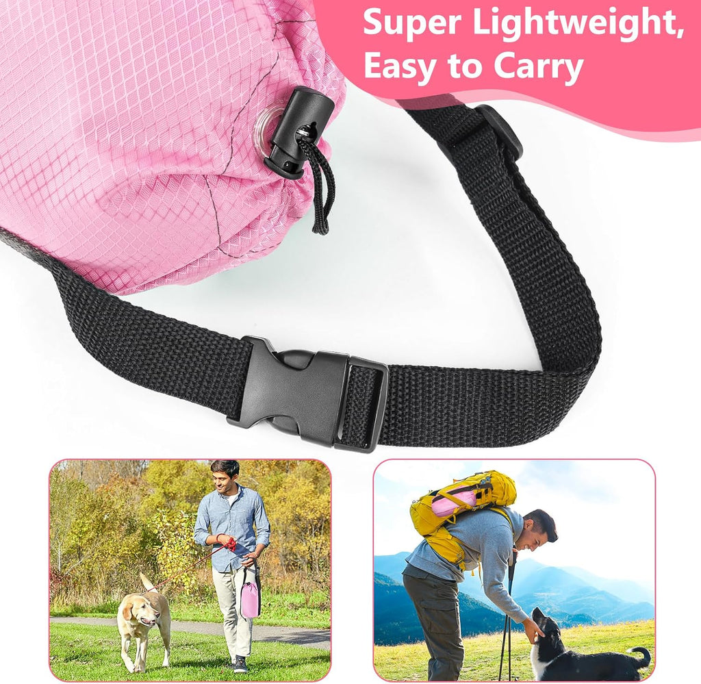 Tresbro Dog Tie Out Cable for Camping, 50ft/75ft/100ft Trolley System for Dogs up to 300lbs, Portable Lightweight Dog Runner Lead for Yard, Reflective Camping Leash for Courtyard, Park, Outside