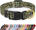 MOODEL Reflective Dog Collar for Extra Small Dogs Cats, Cute Camouflage by TMOODEL