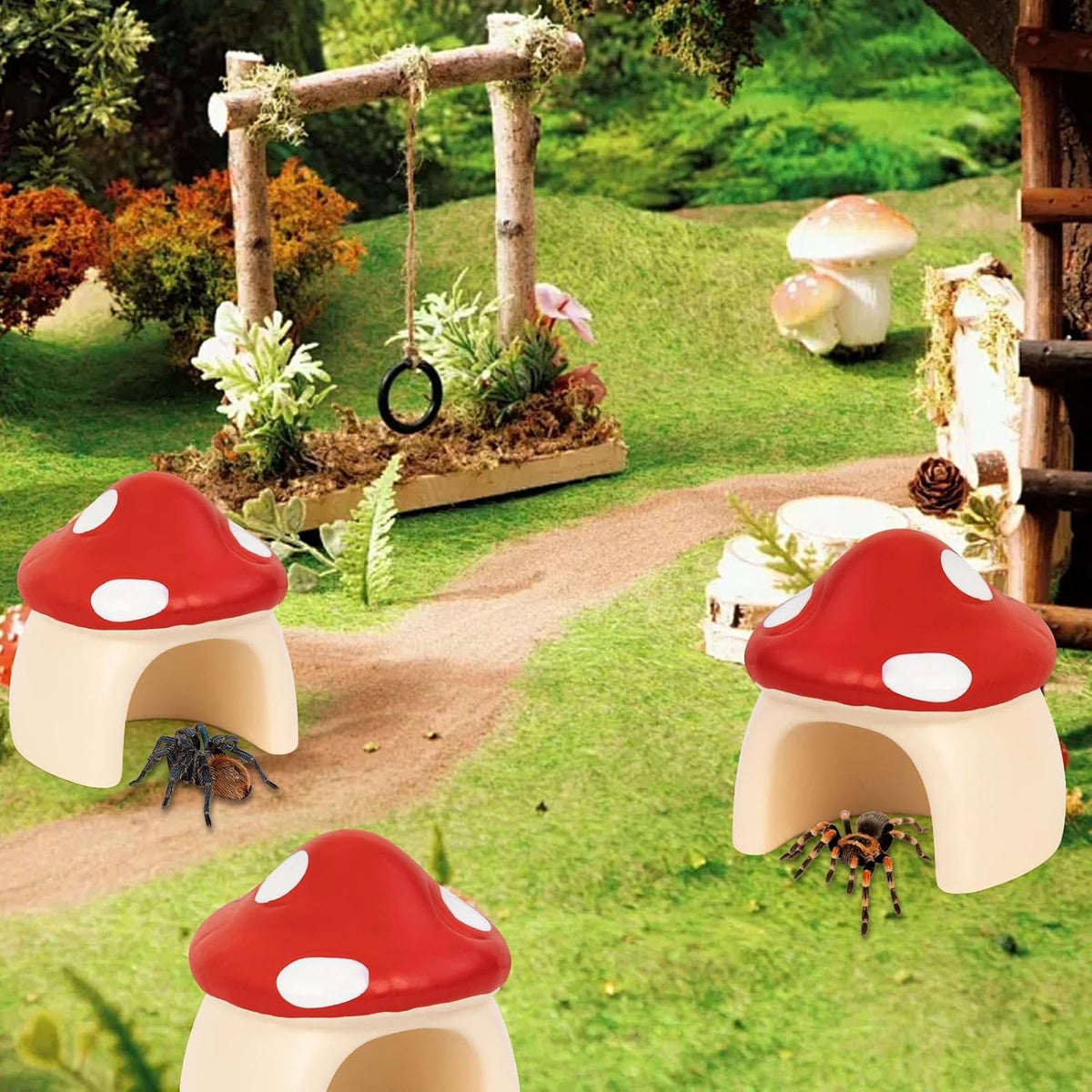3Pcs Magnetic Mushroom Platforms,Mushroom Styling