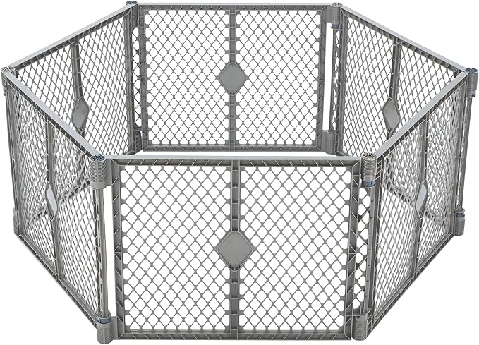 MyPet Petyard: 5.5 Ft. Wide Customizable Folding Dog Playpen Indoor/Outdoor. by MyPet
