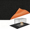 Mat for Under Dog Crate Washable Dog Crate Mat Pet Mats for Floor Waterproof Dog Mat Non-Slip Pads for Kennel Training Protect Floors (47" x 24" x 0.22")
