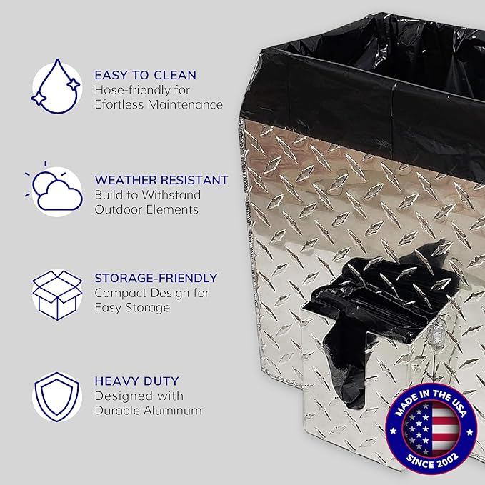 ActiveDogs Dog Poop Bucket Pet Waste Container - Image 5
