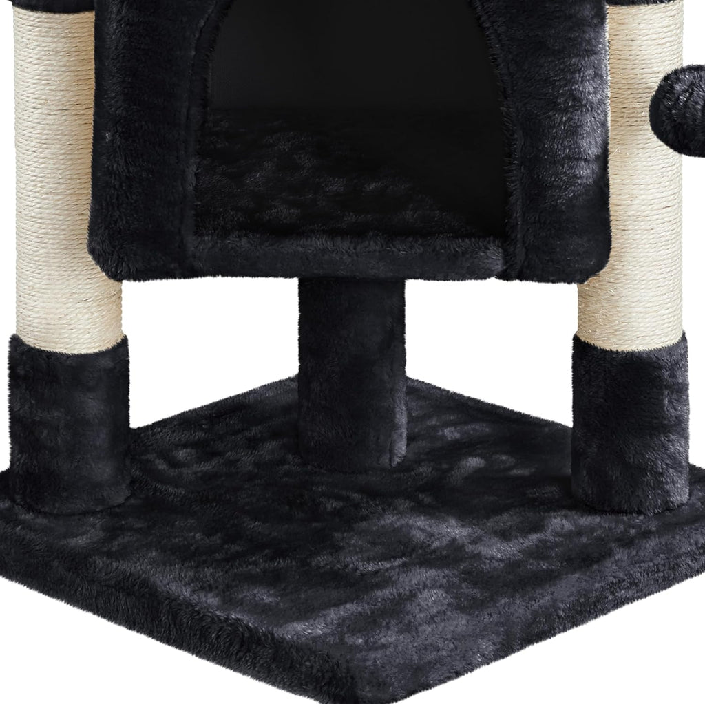 Yaheetech Cat Bed with Scratching Post, 23.5in Sisal Cat Scratcher
