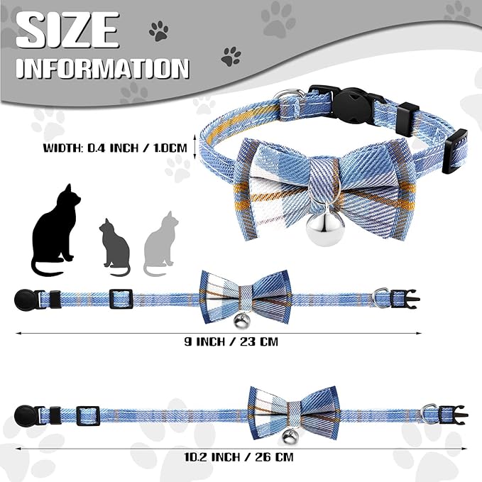 Weewooday 10 Pcs Breakaway Cat Collar - Image 6