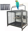 Portable and Durable Heavy Duty Travel Vet Bird Parrot Carrier Play Stand Perch by Mcage