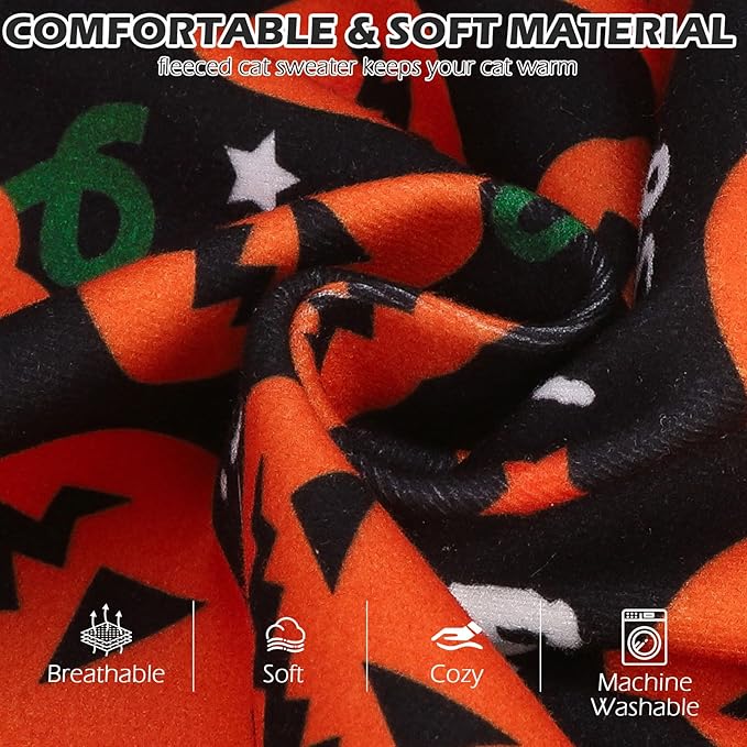 EXPAWLORER Cat Halloween Sweater - Image 3