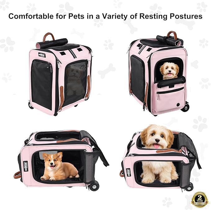 EliteField Deluxe Backpack Pet Carrier, Travel Soft-Sided Carrier Bag - Image 2