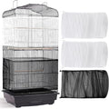 3 Pieces Large Adjustable Bird Cage Cover Seed Feather Catcher Birdcage Nylon by Shappy