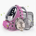 Cawypety Expandable Cat Backpack Large Space Cat Bubble Backpack Carrier