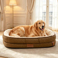 Dog Bed with Reusable Potty Pad - 44" x 32" x 7.0" Brown