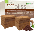 Coco Coir 250gm Bricks (10-Pack) - Organic Coco Coir for Plants & Gardening - OMRI-Listed Cocopeat for Garden Soil, Seed Starter Soil, & Mulch - Organic Coconut Bricks - Coconut Fiber Potting Mix