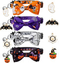 LLHK 4 Pack Halloween Cat Collar by LLHK