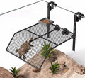 11 x 11.5 Inch Hanging Turtle Basking Platform with Ramp & Tray