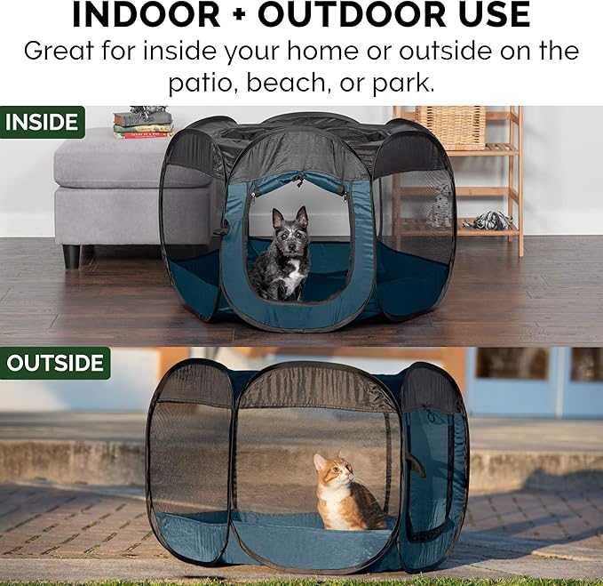 Furhaven Pop Up Playpen Pet Tent Playground - Image 5