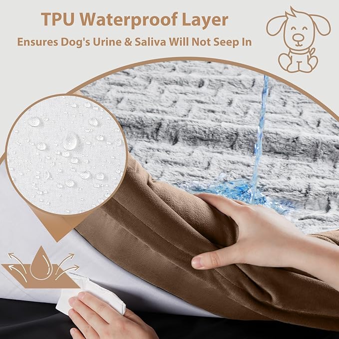 WNPETHOME XL Extra Large Dog Bed, Washable Dog Couch - Image 7