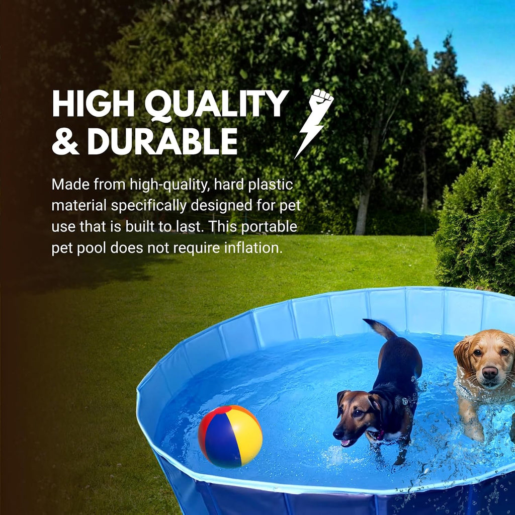 Consumable Corner - Collapsible Dog Swimming Pool - for Swimming & Bathing
