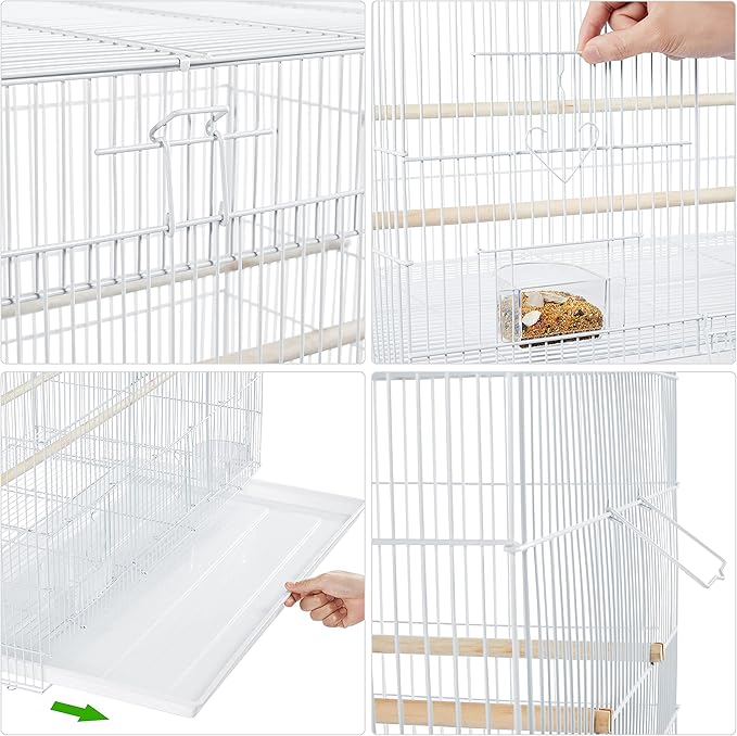 Yaheetech 30‘’ Flight Bird Cage Stackable Design - Image 5