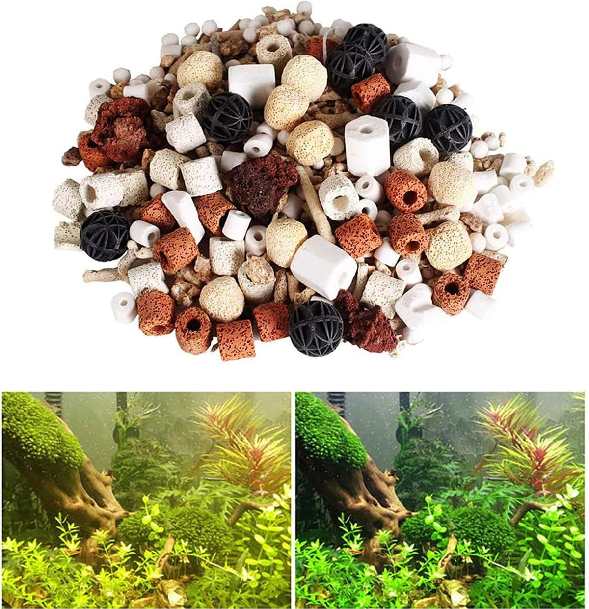 5PCS Filter Cartridges Replacement for Turtle Tank Filter Aquarium Internal Filter Accessories, 5 PCS Filter Cartridges