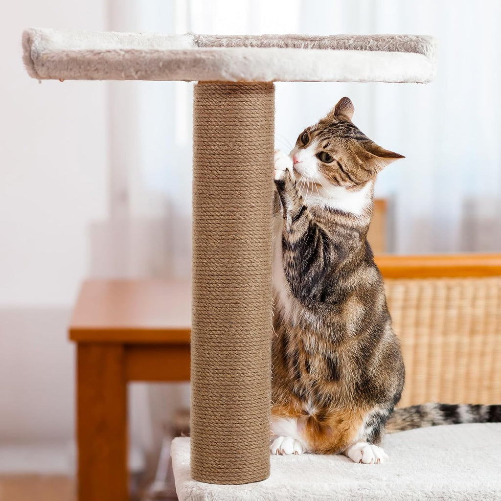 4 PCS Cat Scratching Post Replacement with M8 Screws, 15.7 x 3.1 Inches