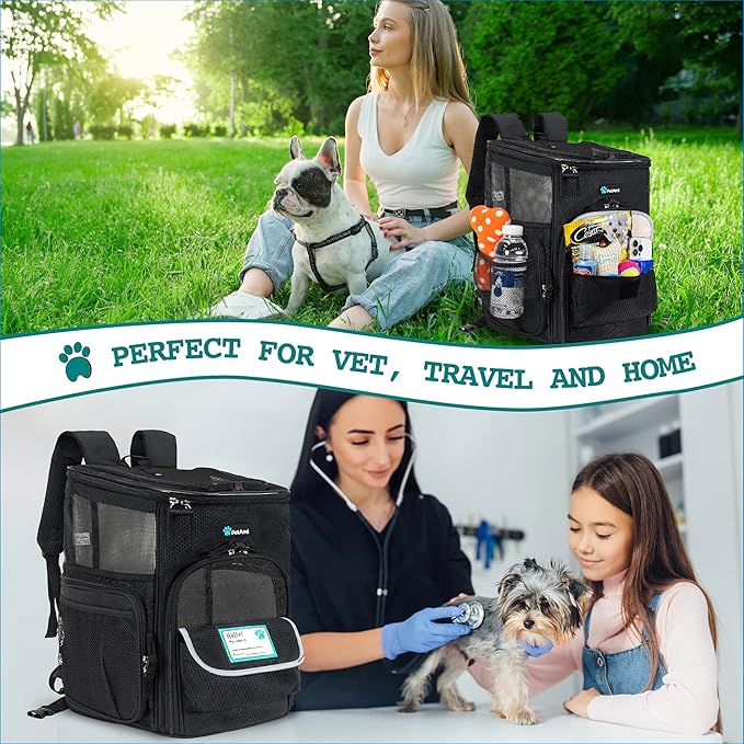PetAmi Dog Backpack Carrier, Airline Approved Cat Backpacks - Image 7