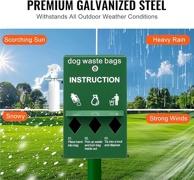 VEVOR Dog Poop Bag Dispenser - Image 6