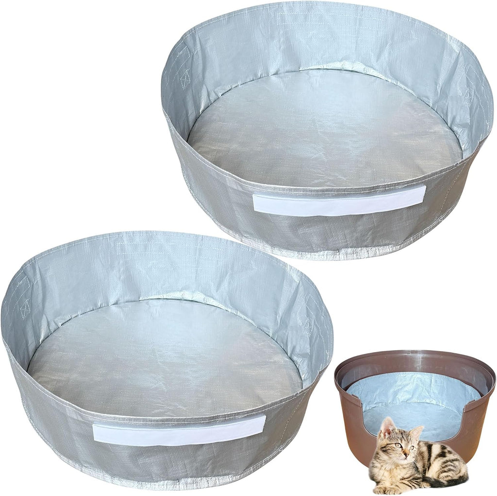 2 Pack Reusable Liners Compatible with Hidden Plant Litter Box