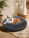 OhGeni 31 inches Calming Donut Orthopedic Dog & Cat Bed by OhGeni