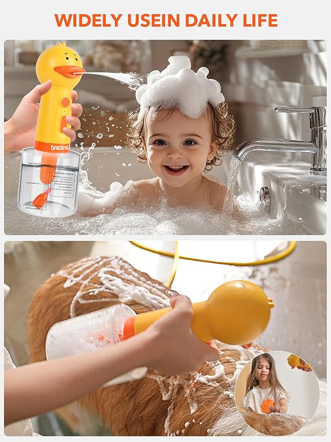 Dog Foaming Soap Dispenser, Automatic Electric Dog Shampoo Foamer Sprayer - Image 6