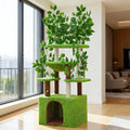Woochpet 60"Large Cat Tree with Scratching Post,Tall Cat Tower with Hammock