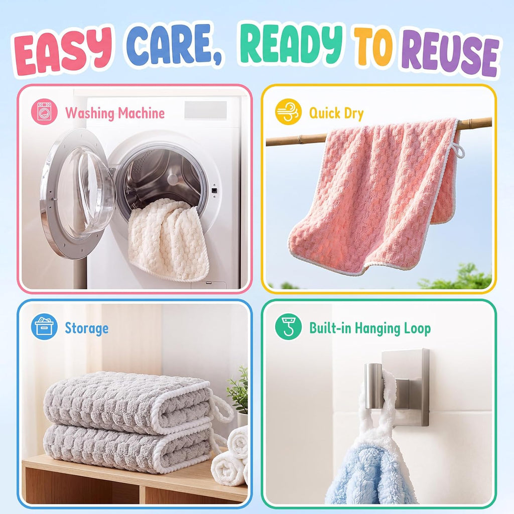 Dog Drying Towel, 5 Pack Microfiber Pet Towels, Quick Dry