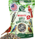 Nature Anywhere Bird Seed Bird Banquet Bird Seed for Outside Feeders, Wild Bird Seed, Bird Food, No Fillers, Made in USA, Wild Bird Food Blend
