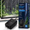 14.17" Black Bubble Bar Kit with Aquarium Air Pump