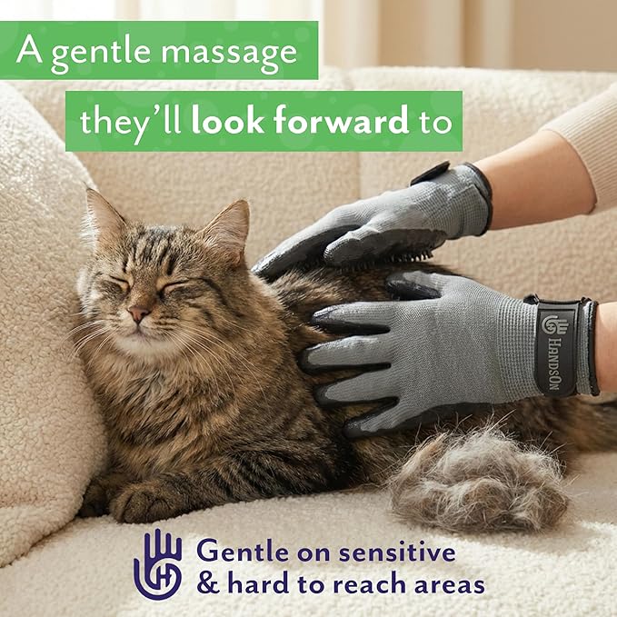 HandsOn Pet Grooming Gloves - Image 8