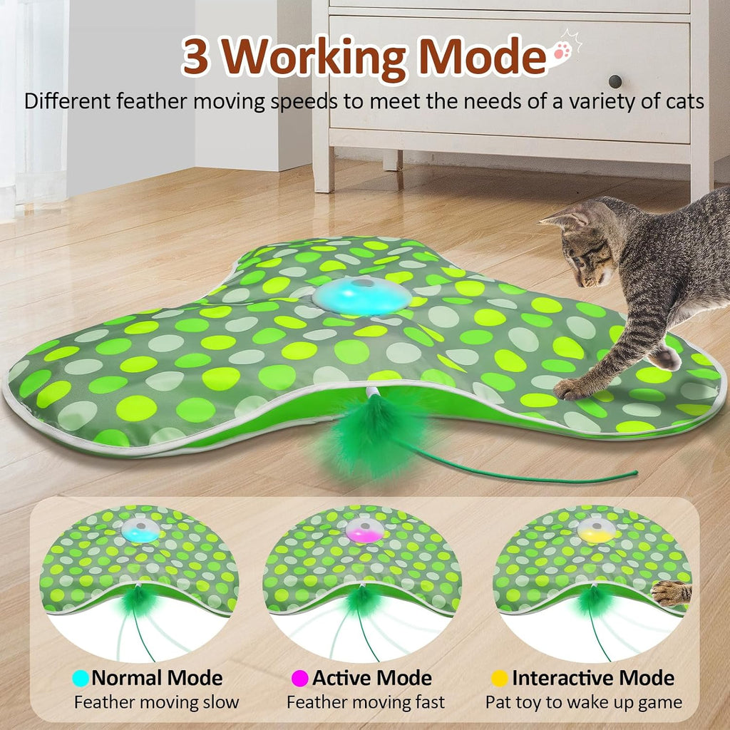 Sofolor Interactive Cat Toys for Indoor Cats, Cat Exercise Toys