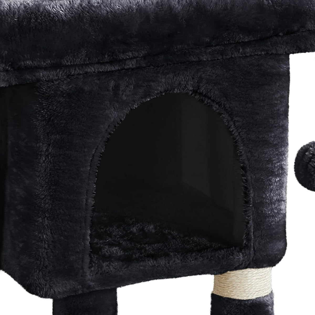 Yaheetech Cat Bed with Scratching Post, 23.5in Sisal Cat Scratcher