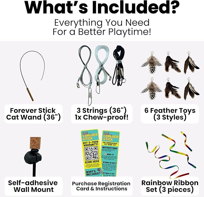 Forever Stick Cat Toys Pack Bundle - Image 2