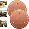 2 pack Copper Disk, 99.9% Pure Copper disk by Unknown