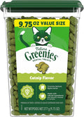 Greenies Feline Natural Dental Cat Treats, Catnip Flavor, 9.75 oz
