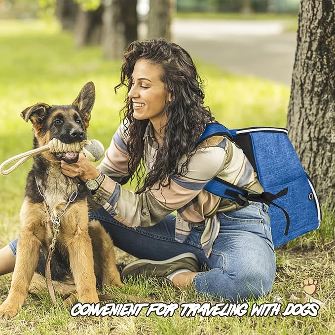 BAGLHER丨Dog Travel Bag Backpack, Airline Approved Pet Supplies Backpack - Image 7