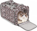Cat Carrier for Large Cats Up to 20 lbs, Soft-Sided Pet Carrier with Top Load & Roll-Up Flap, 4-Sided Breathable Mesh, Collapsible Washable Travel Carrier for Cats & Small Dogs, Vet Visits, Car Travel