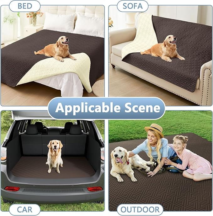 hyha Waterproof Dog Blanket, Soft Dog Bed Cover Pet Blankets, Waterproof Sofa - Image 6