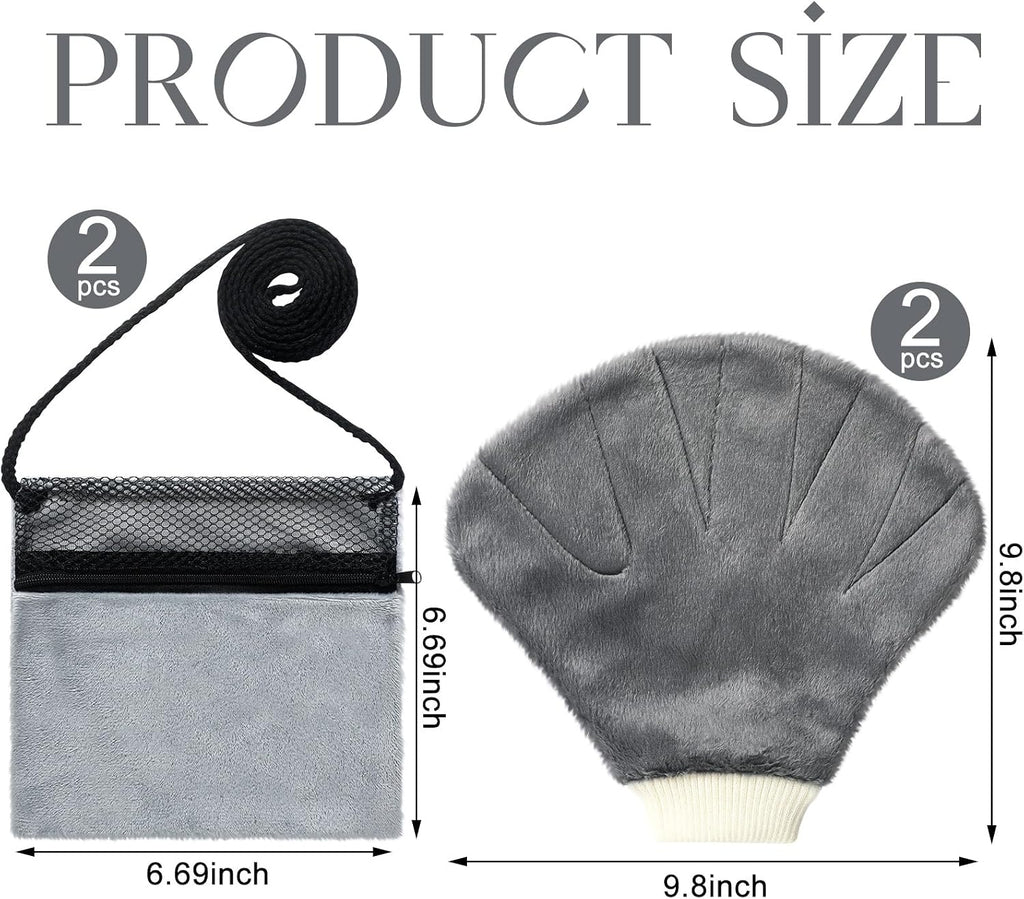 4 Pcs Sugar Glider Bonding Pouch Mitt, Bite Proof Carry Bag