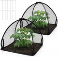 DECOHS 2 Pcs Pop-Up Mesh Plant Cover Tent, Plant Protector Enclosure by DECOHS