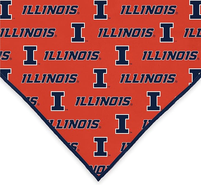 Illinois Fighting Illini Officially Licensed Bandana - Image 3