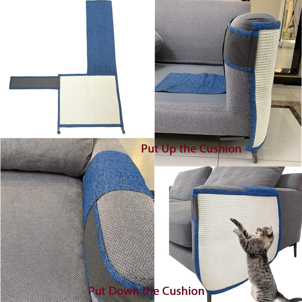Cat Scratch Couch Sofa Protector with Natural Sisal for Protecting Furniture Couch Chair Sofa cat pet Gift