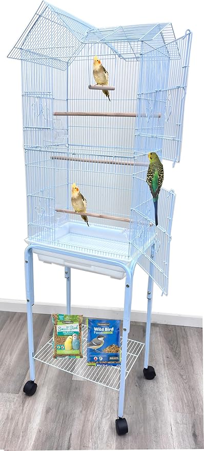 63" Roof Top Canary Parakeet Cockatiel Lovebird Finch Roof Top Bird Parrot Home - Image 2