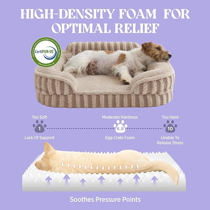 LE SURE Cute Dog Beds for Extra Large Dogs, Orthopedic Waterproof XL Pet Bed - Image 4