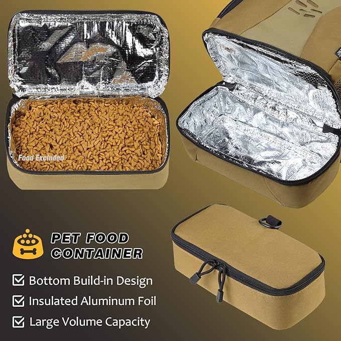 DBTAC Tactical Pet Backpack for Small Dogs & Cats - Image 4