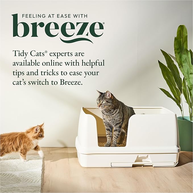 Purina Tidy Cats Litter System, Non-Clumping, Breeze XL All-in-One Odor Control - Image 7
